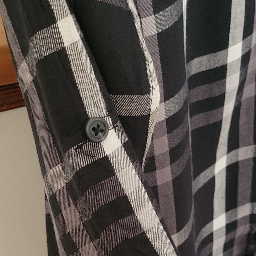 WOOLRICH Button Up Plaid Shirt Size Small - Picture 3 of 5